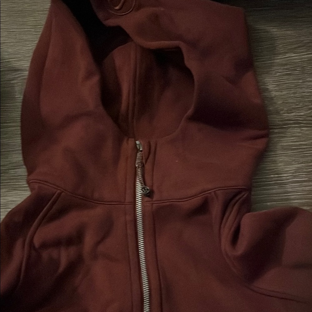 Lululemon Athletica Burgundy Scuba Hoodie